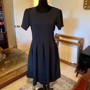 Lularoe Amelia, black jacquard, XL